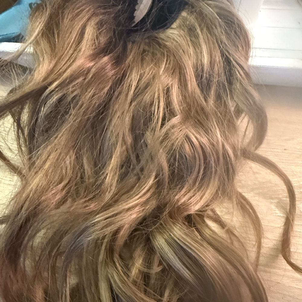 Nel’s Wigs NWT Natural Light Brown Rooted Color - Soft Warm Highlights with Lace - Picture 5 of 11